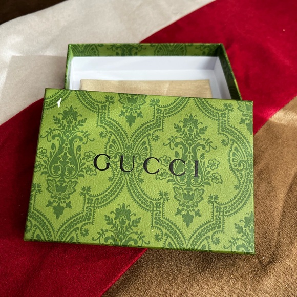 Gucci Other - Gucci Green Decorative Box with Pouch